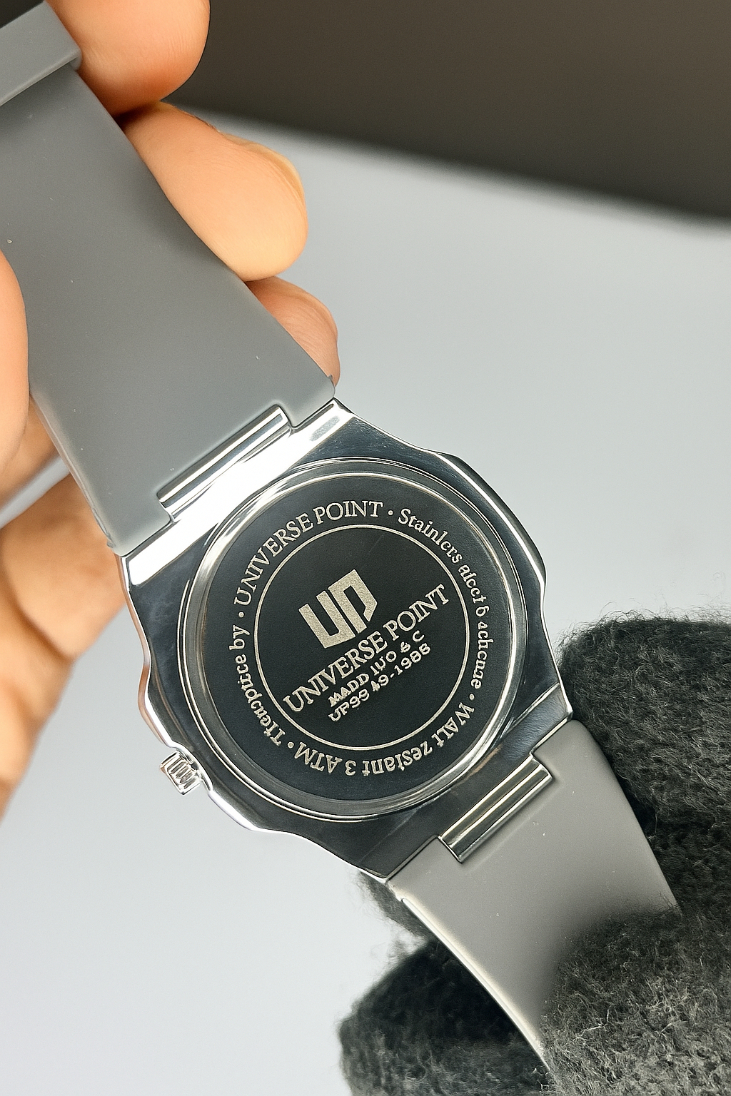 Universe Point Silicone Strap (Grey Dial)