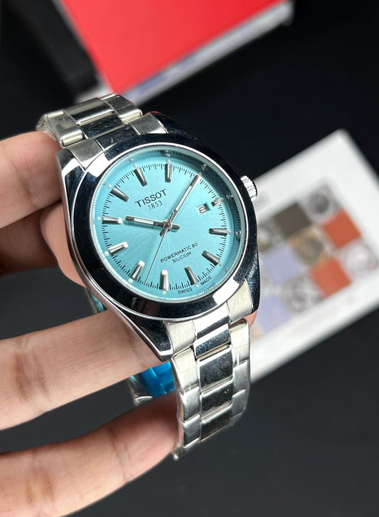 Tissot Smooth bezel (Ice Blue Dial)