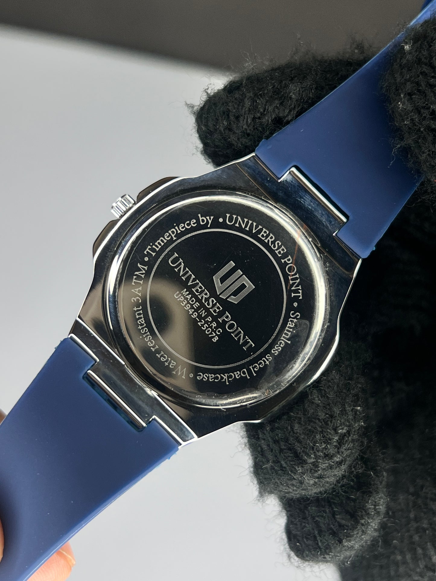 Universe Point Silicone Strap (Blue Dial)