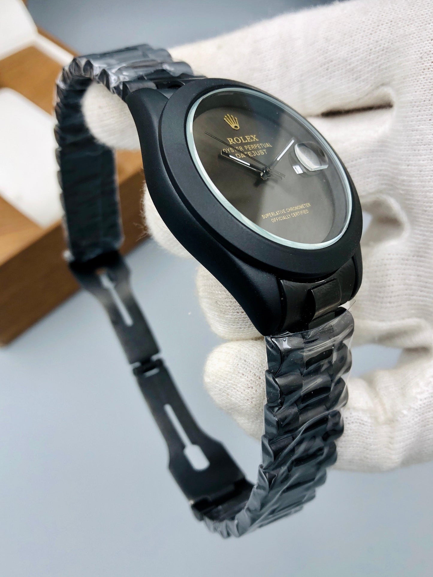 RLX MATTE BLACK MODEL (PLAIN DIAL)