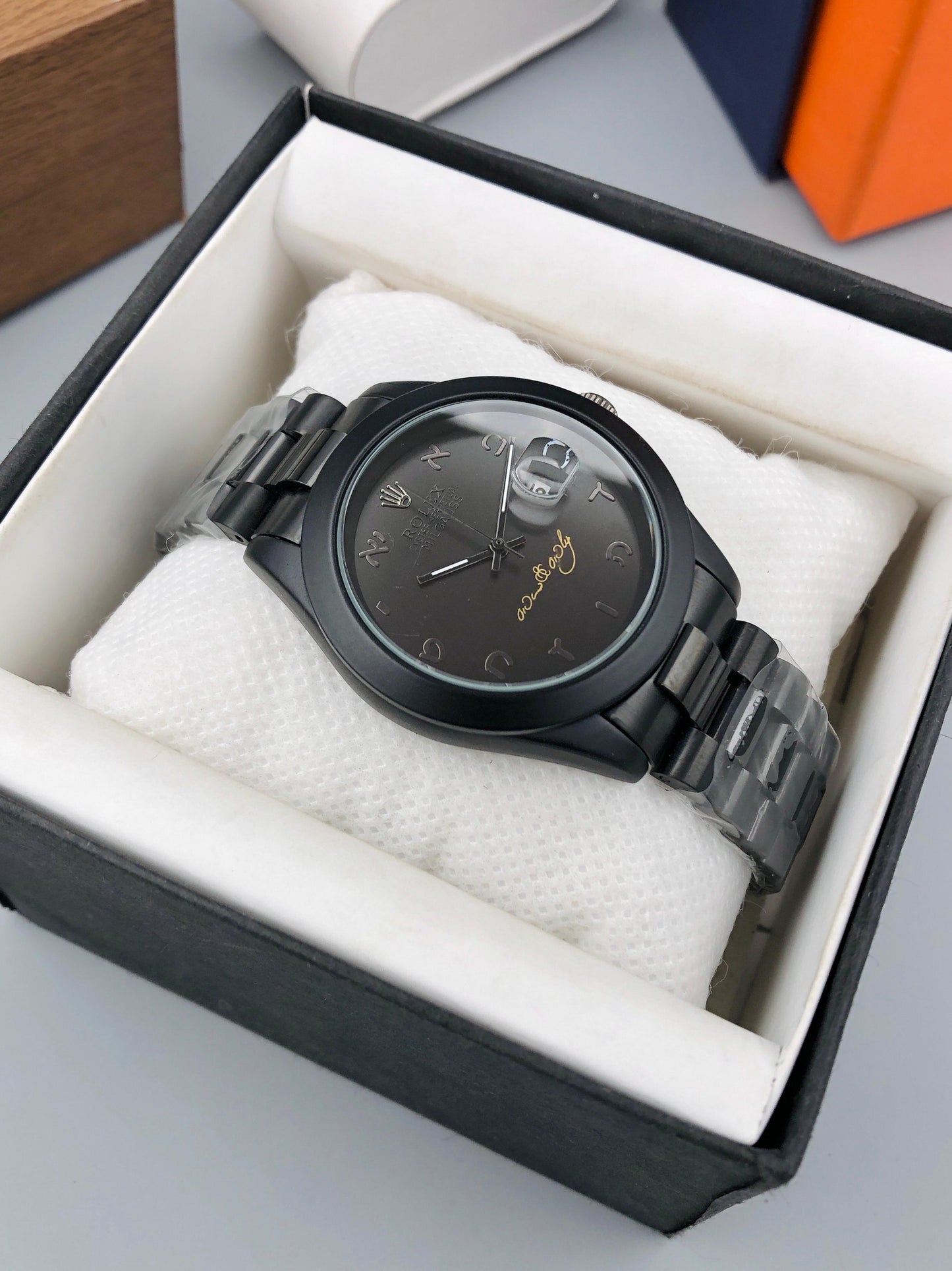 RLX MATTE BLACK MODEL (ARABIC DIAL)