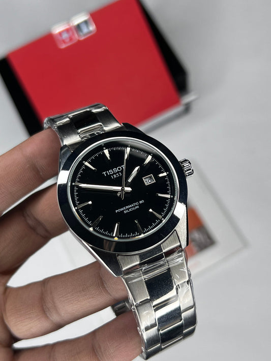 Tissot Smooth bezel (Black Dial)