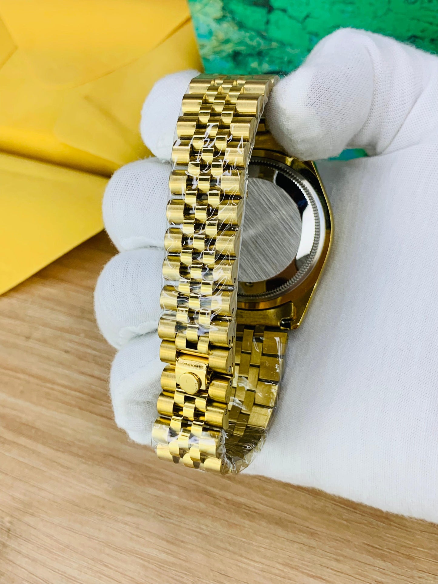 OYSTER STONE BEZEL MODEL | FULL GOLD