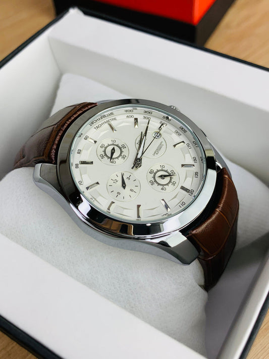 Date adjust Chronograph Watch for Men