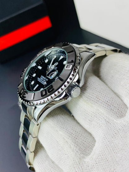 High Quality Submariner ( Silver Black )