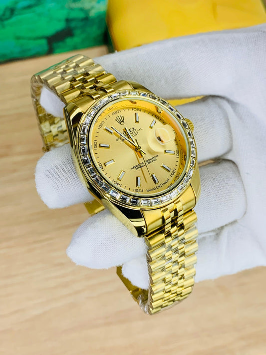 OYSTER STONE BEZEL MODEL | FULL GOLD