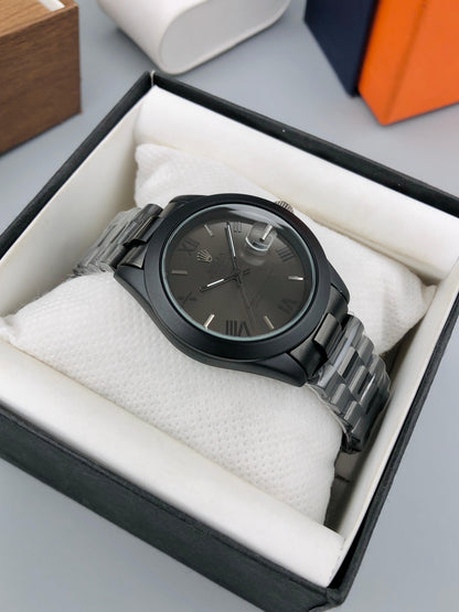 RLX MATTE BLACK (ROMAN DIAL)