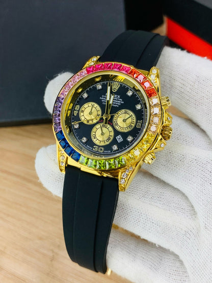 Daytona Rainbow Model | Gold Black