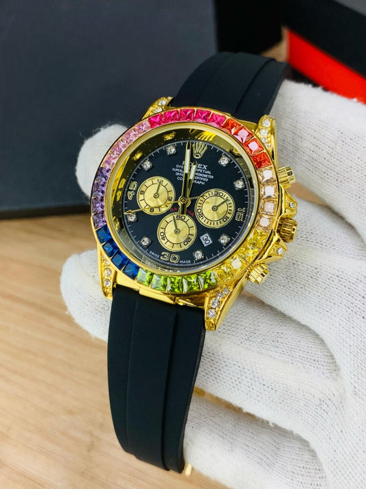 Daytona Rainbow Model | Gold Black