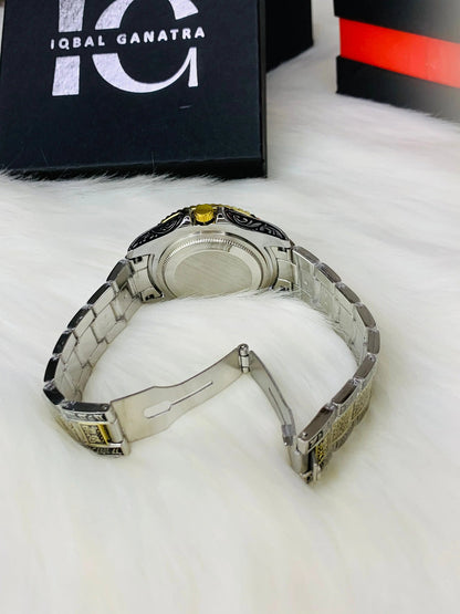 Imported Engraved Model (Two Tone Gold)
