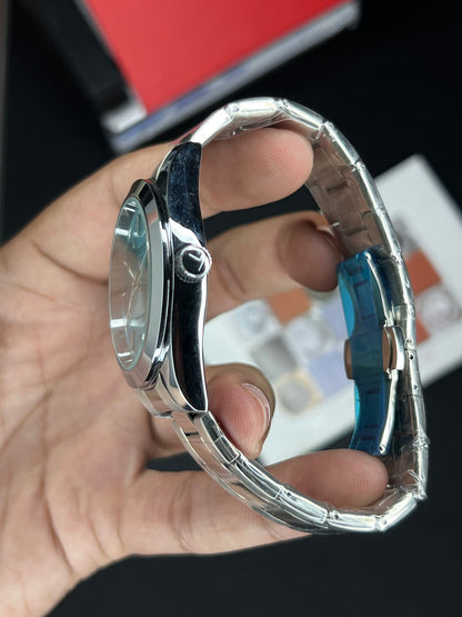 Tissot Smooth bezel (Ice Blue Dial)