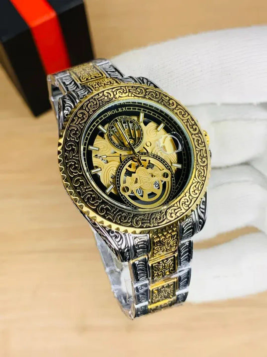 Imported Engraved Model (Two Tone Black)